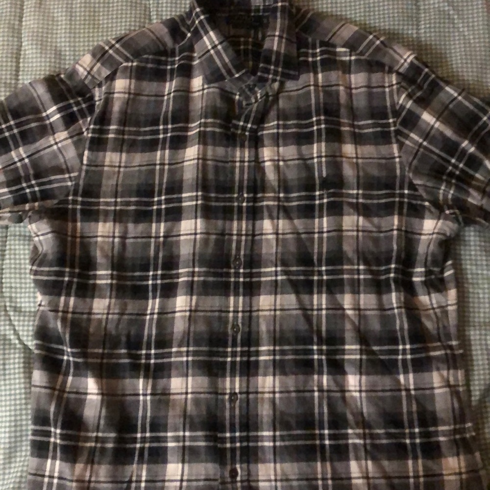 Polo, Long sleeve flannel, button down